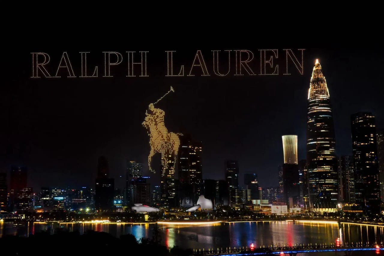 Show de drones para Ralph Lauren